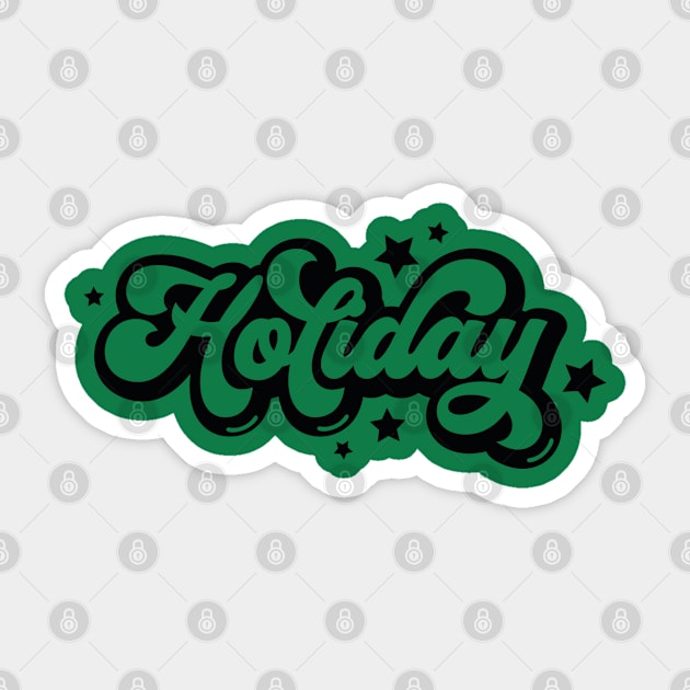 Holiday Sticker by KMLdesign